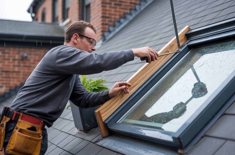 Skylights installation in syracuse Titan roofing in Syracuse